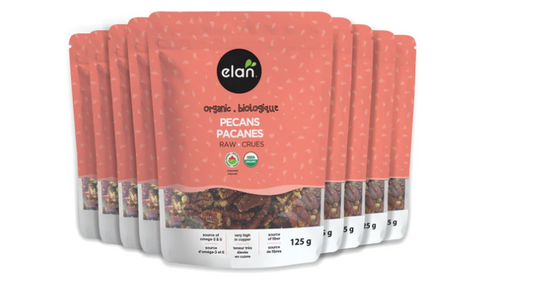 Elan Organic Raw Pecans, 125g