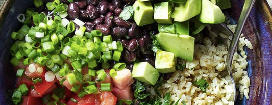 Vegan Cilantro Lime Burrito Bowl|