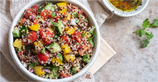 Quinoa Tabbouleh with Chickpeas