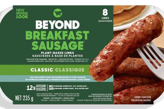 Beyond Meat Plant-Based Breakfast Sausage, 235g (FRZ)