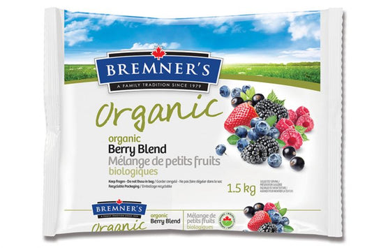 Bremner's Frozen Organic Berry Blend, 1.5kg