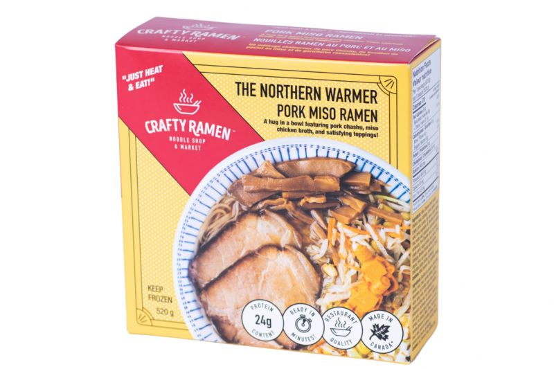 Kit ramen au porc et au sésame Crafty, 500 g (cong.)