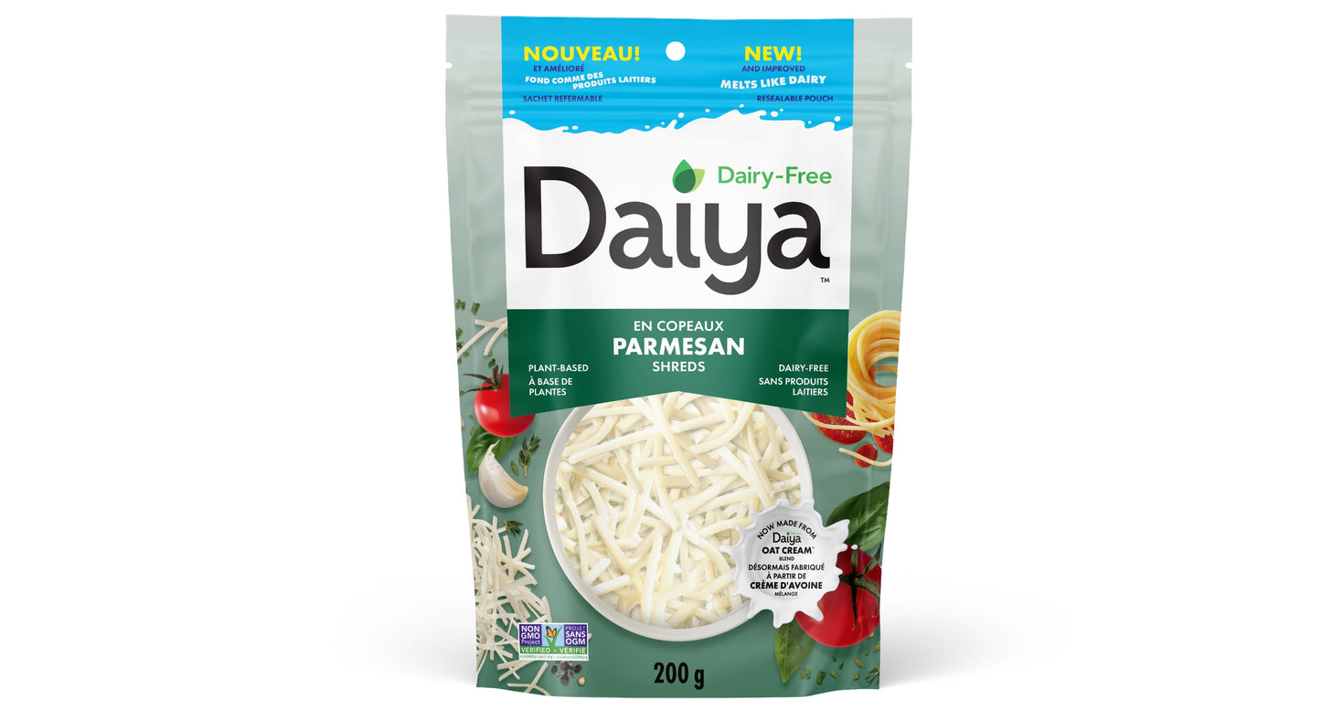 .Daiya Parmesan Shreds Dairy-Free, 200g