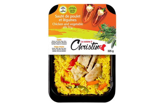 La Cuisine a Christine Chicken & Vegetables Stir-Fry, 325g