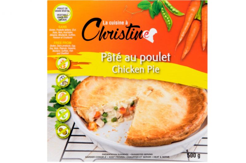 .La Cuisine a Christine Chicken Pot Pie, 500g (FRZ)