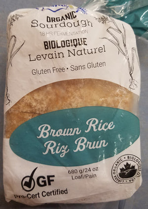 Little Stream Unsliced Gluten Free Brown-Rice Loaf,  680 g (FRZ)