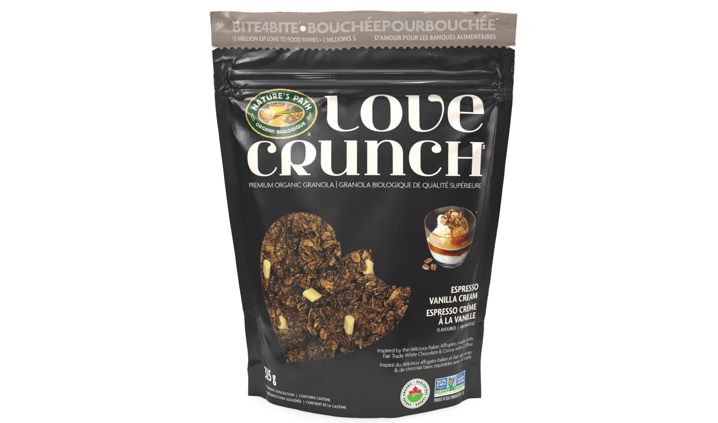 Love Crunch Expresso Vanilla Cream Granola, 325 g