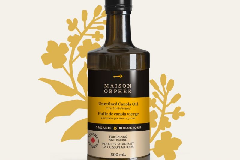 Maison Orphee Organic Canola Oil, 750ml