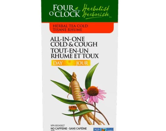 Four O'Clock All-in-One Cold & Cough Tea (20 bags)