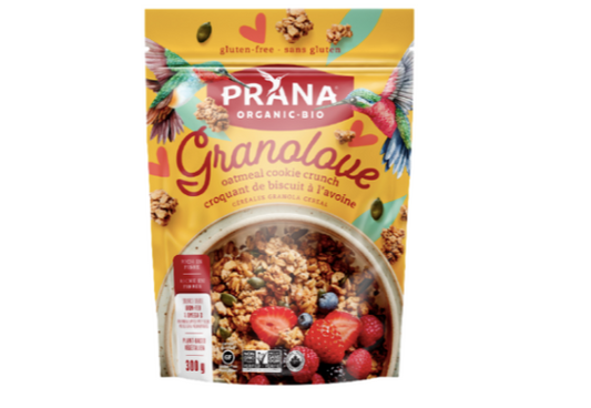 Prana Oatmeal Cookie Crunch Granola, 300g