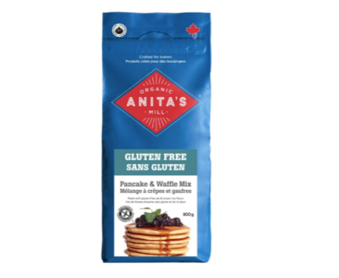 Mélange à crêpes et gaufres sans gluten biologique d'Anita's, 800 g