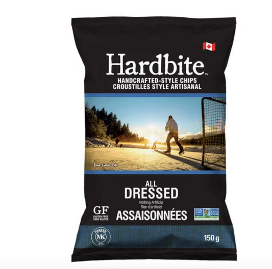 Hardbite Chips All Dressed, 150g