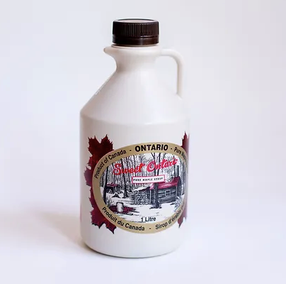 Local Amber Maple Syrup, 1L Jug