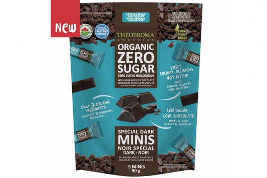 Theobroma Zero Sugar Special Dark Chocolate Minis, 90g