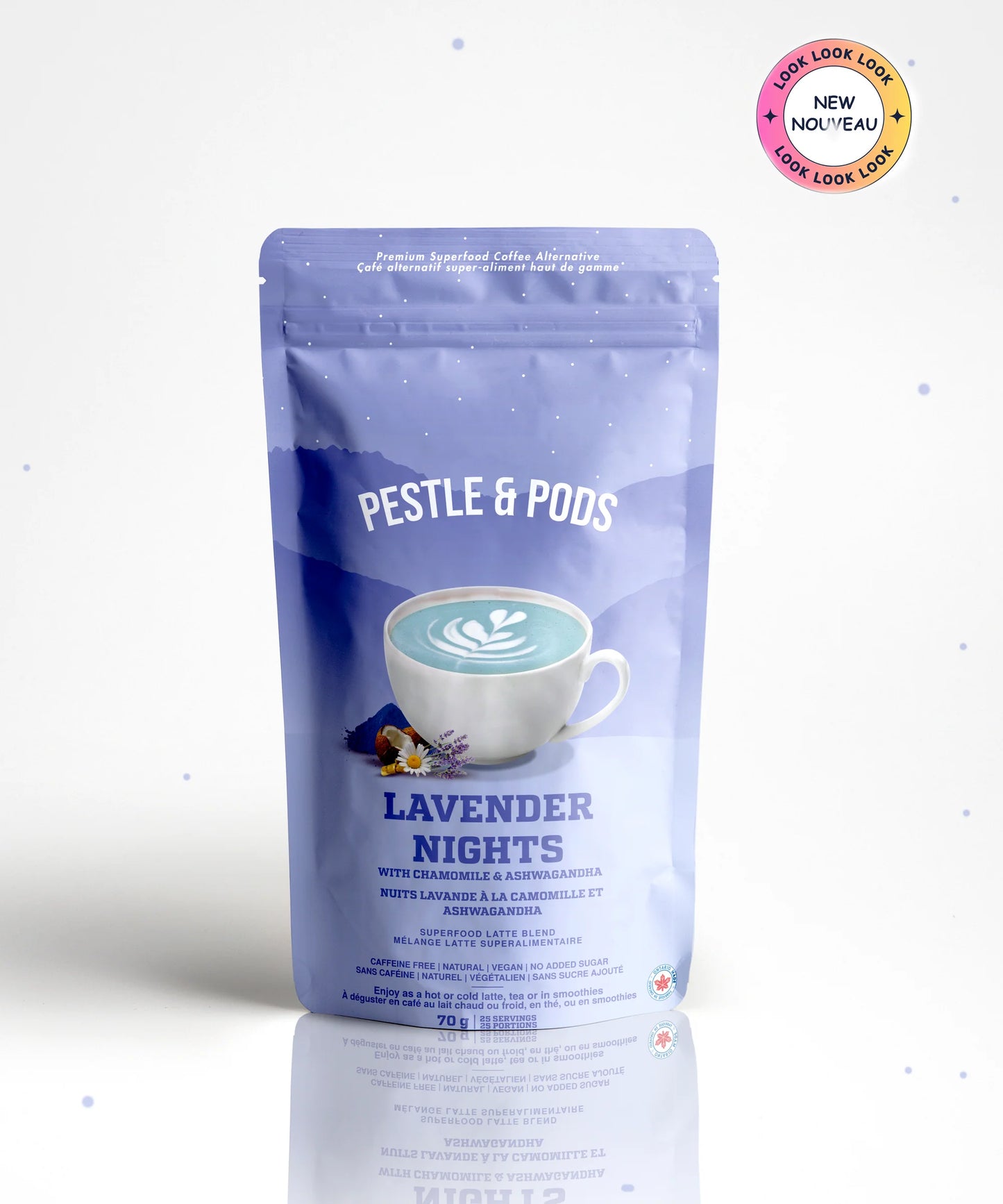 Pestle & Pods Lavendar Nights Latte,70g