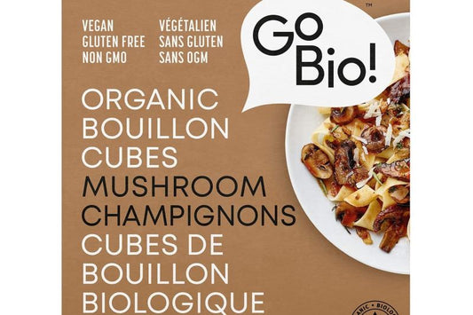 Go Bio Yeast-Free Mushroom Bouillon Cubes, 66 g