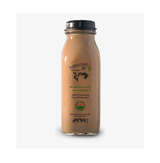 Harmony Chocolate Milk, 500 ml (glass)