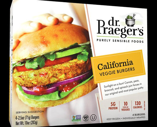 Dr Praeger's California Veggie Burgers, 283g (FRZ)