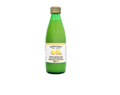 Earth's Choice Lemon Juice, organic 250 ml
