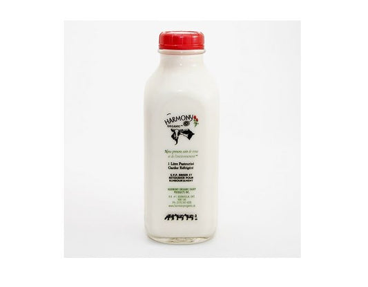 Harmony 3.8% milk, 1L-Glass