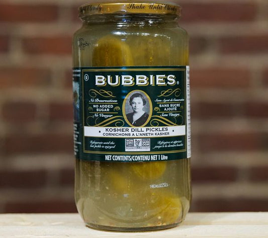 Bubbie's Kosher Dill Pickles, 1L