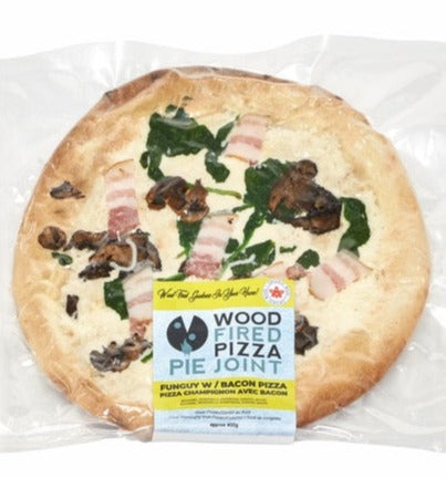 Pie Wood Funguy with Bacon Wood Fired Pizza, 400g (FRZ)