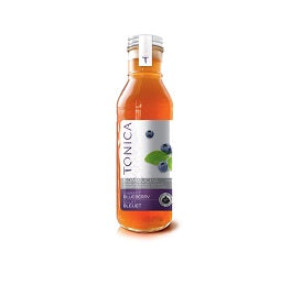 Tonica Kombucha vibrant aux bleuets, 355 ml