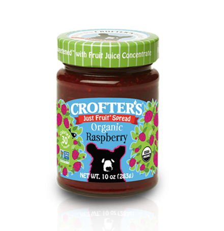 Confiture de framboises Crofter's, 235 ml