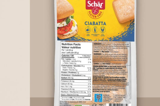 Schar Gluten-Free Ciabatta, 200g (FRZ)