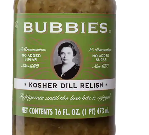 Bubbie's Kosher Dill Relish, 500ml