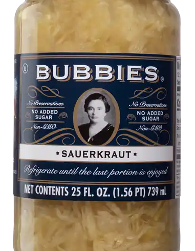 Bubbie's Sauerkraut, 750ml