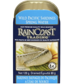 Raincoast Wild Sardines, 120g