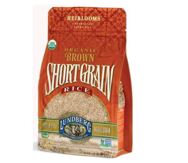 Lundberg Organic Brown Short Grain Rice, 907g