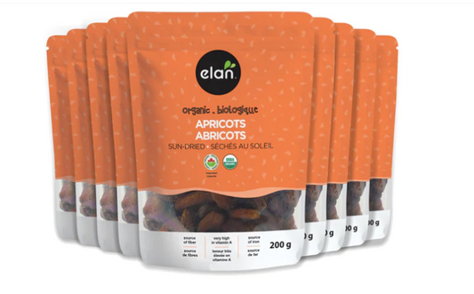 Elan Organic Sun-Dried Apricots, 200g