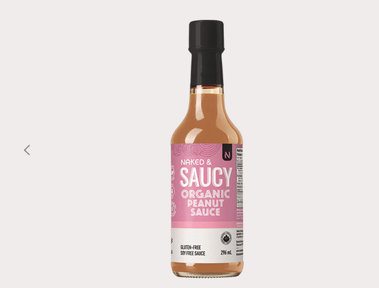 Naked Natural Organic Peanut Sauce, 296ml