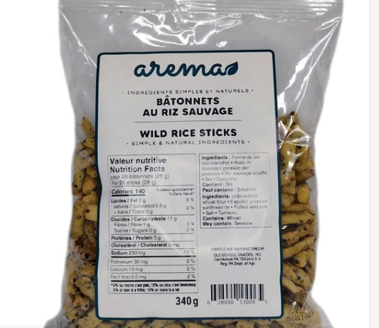 Arema Wild Rice Sticks, 340 g