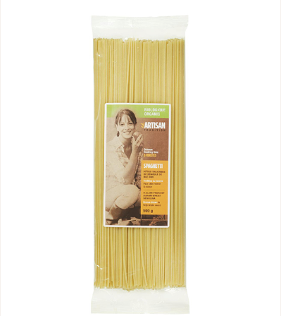 Artisan Tradition Organic Spaghetti, 500 g