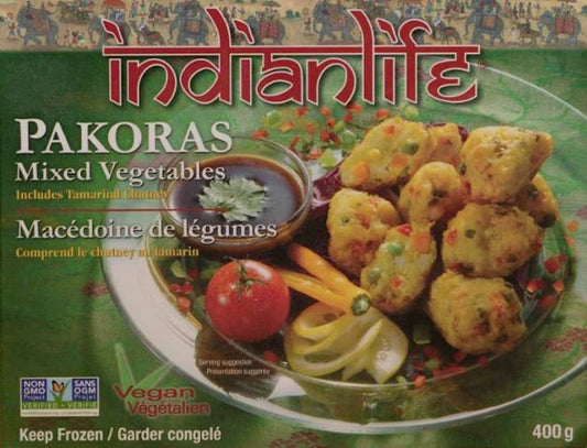 IndianLife Mixed Vegetable Pakoras, 400g (FRZ)
