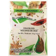 Splendor Garden Organic Chai Blend, 35g