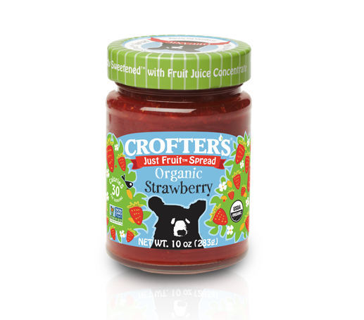 Confiture de fraises Crofter's, 235 ml