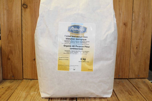 Abenakis (BLK)  Unbleached All-Purpose Wheat Flour, 5kg