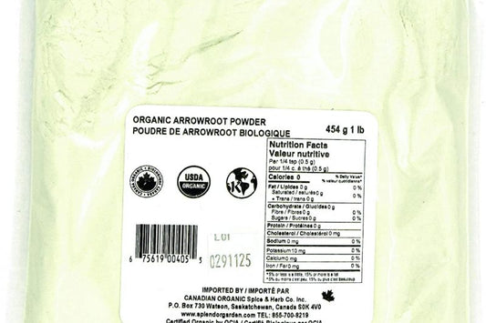 Splendor Garden Organic Arrowroot Powder (454g)