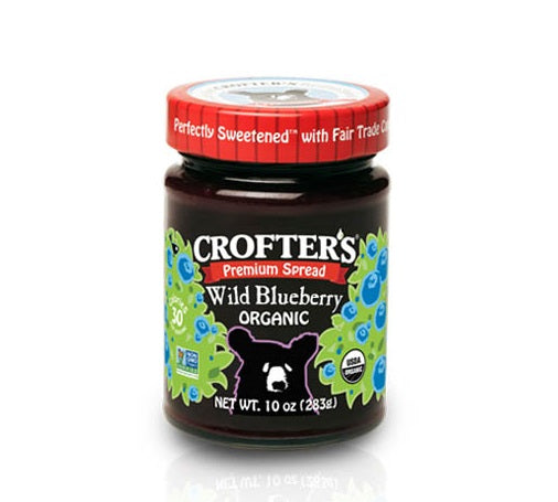 Confiture de bleuets sauvages Crofter's, 235 ml