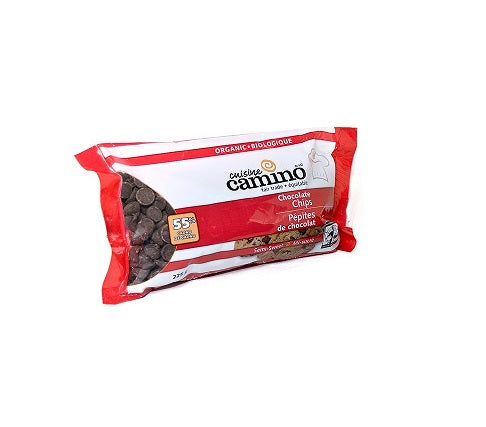 Camino Semi-Sweet (55%) Chocolate Chips, 225 g