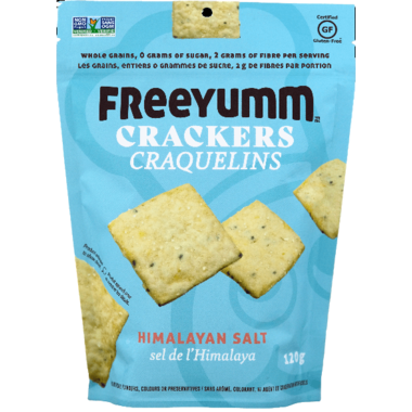 FreeYumm Himalayan Salt Crackers, 120g
