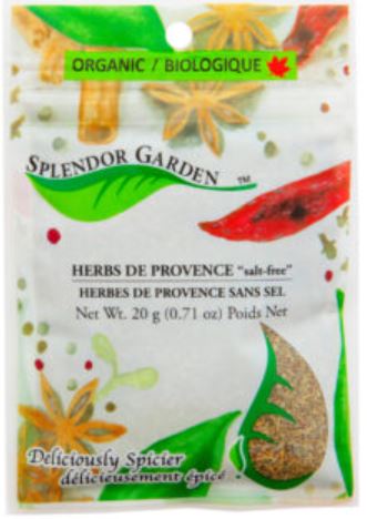 Splendor Garden Herbs De Provence, 20g