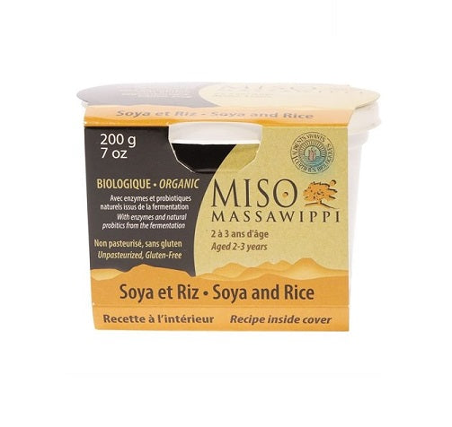 Massawippi Soya-Rice Miso, 200g