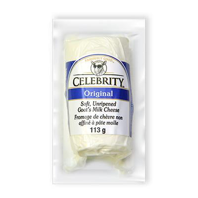 Celebrity Plain Soft Goat Cheese, 113 g
