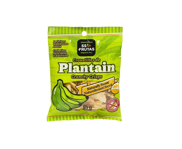 Chips de plantain SS Frutas, 85 g 