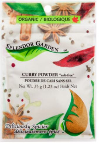 Poudre de curry Splendor Garden, 35 g